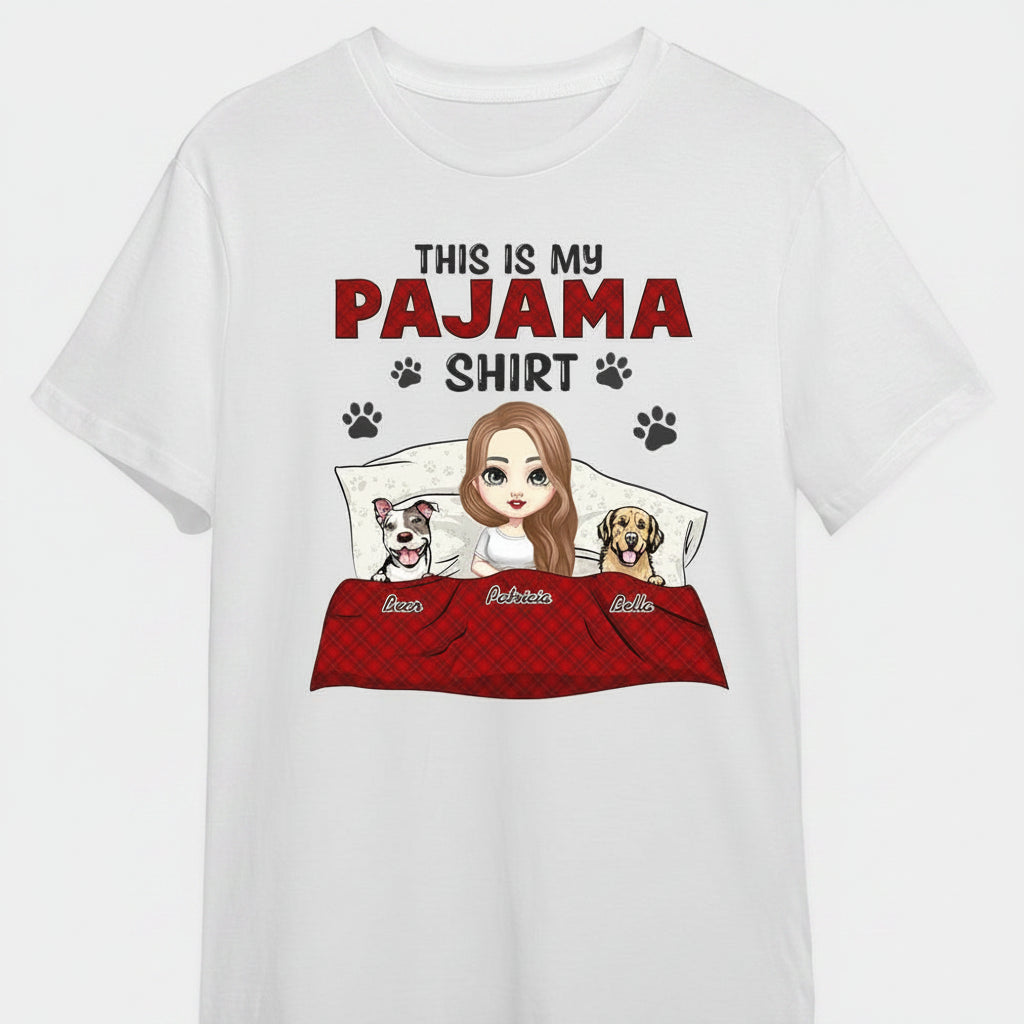 This Is My Pajamas Dog Shirt Personalized Gift N304