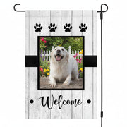 Dog Welcome Custom Garden Flag H178