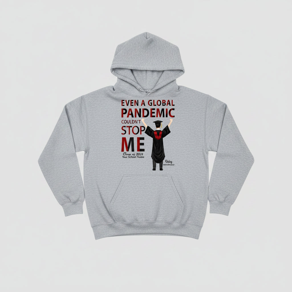 Global Pandemic Graduation T-shirt And Hoodie, Boy And Girl
