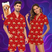 Custom Photo Dog Cat Short Pajamas