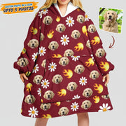 Custom Dog Cat Photo With Accessories Hoodie DA199