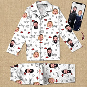Custom Couple Photo Pajamas