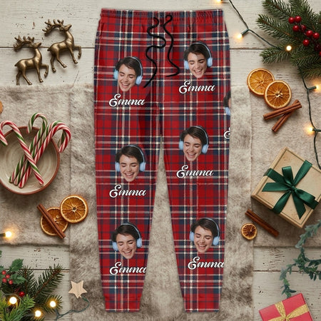 Custom Colorful Background Sweatpants — Custom Gift JWNZ3
