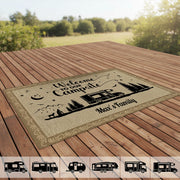 Create memories with Camping Patio Rug, Patio Mat DA199 8884