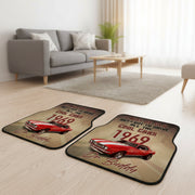 I May Be Old but I got To Drive All The Cool Car Car Mats, U