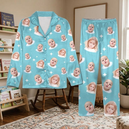 Custom Children Dad Mom Pajamas — Gift for Dad 9ZPGQ