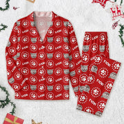 Custom Photo Dog Cat Paw Pajamas