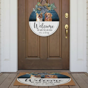 Hope you like Big Dog Wooden Door Sign With Wreath, Upload P