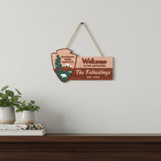 National Park Welcome To Our Adventure Sign Personalized Gif