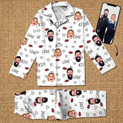 Custom Couple Photo Pajamas