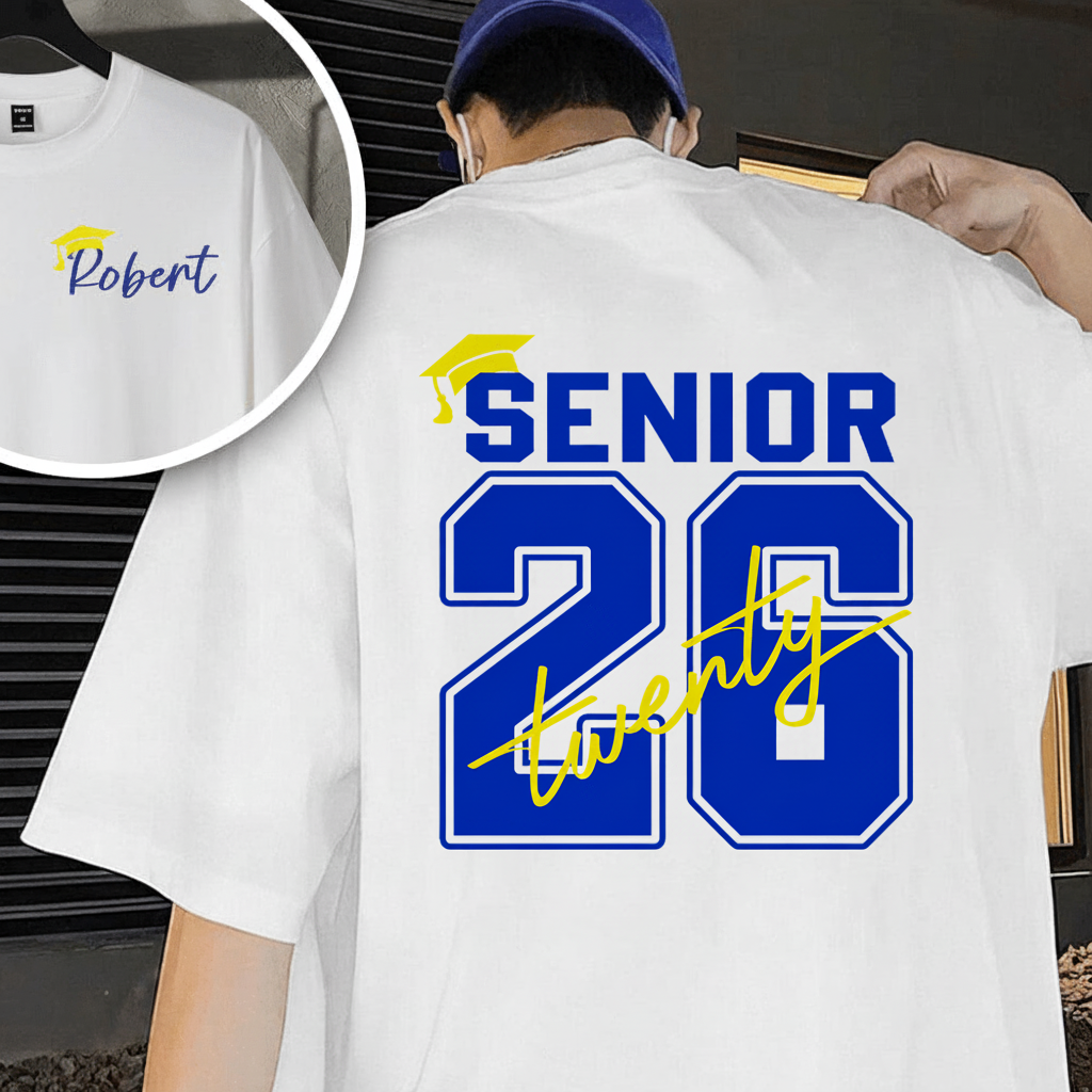 Custom Name And Senior Graduation's Day 2025 Sweatshirt