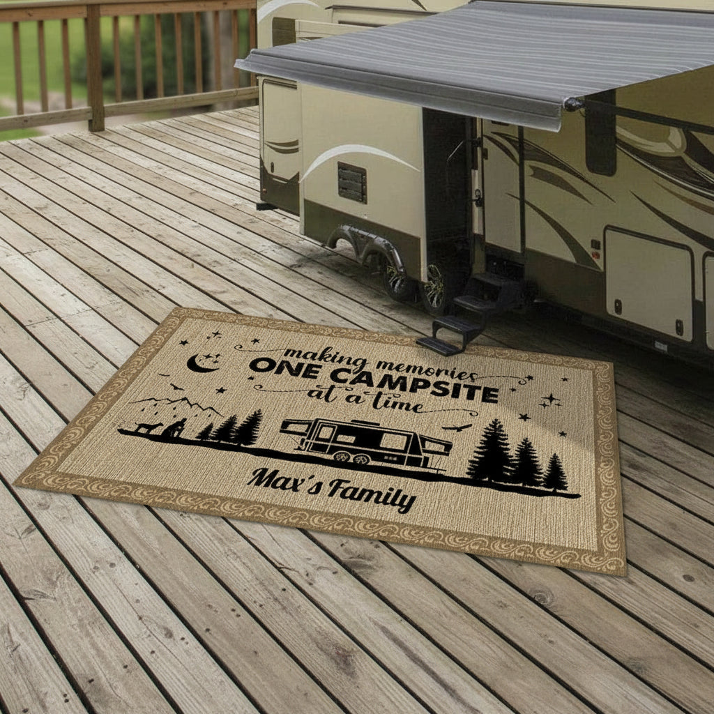 Create memories with Camping Patio Rug, Patio Mat DA199 8884