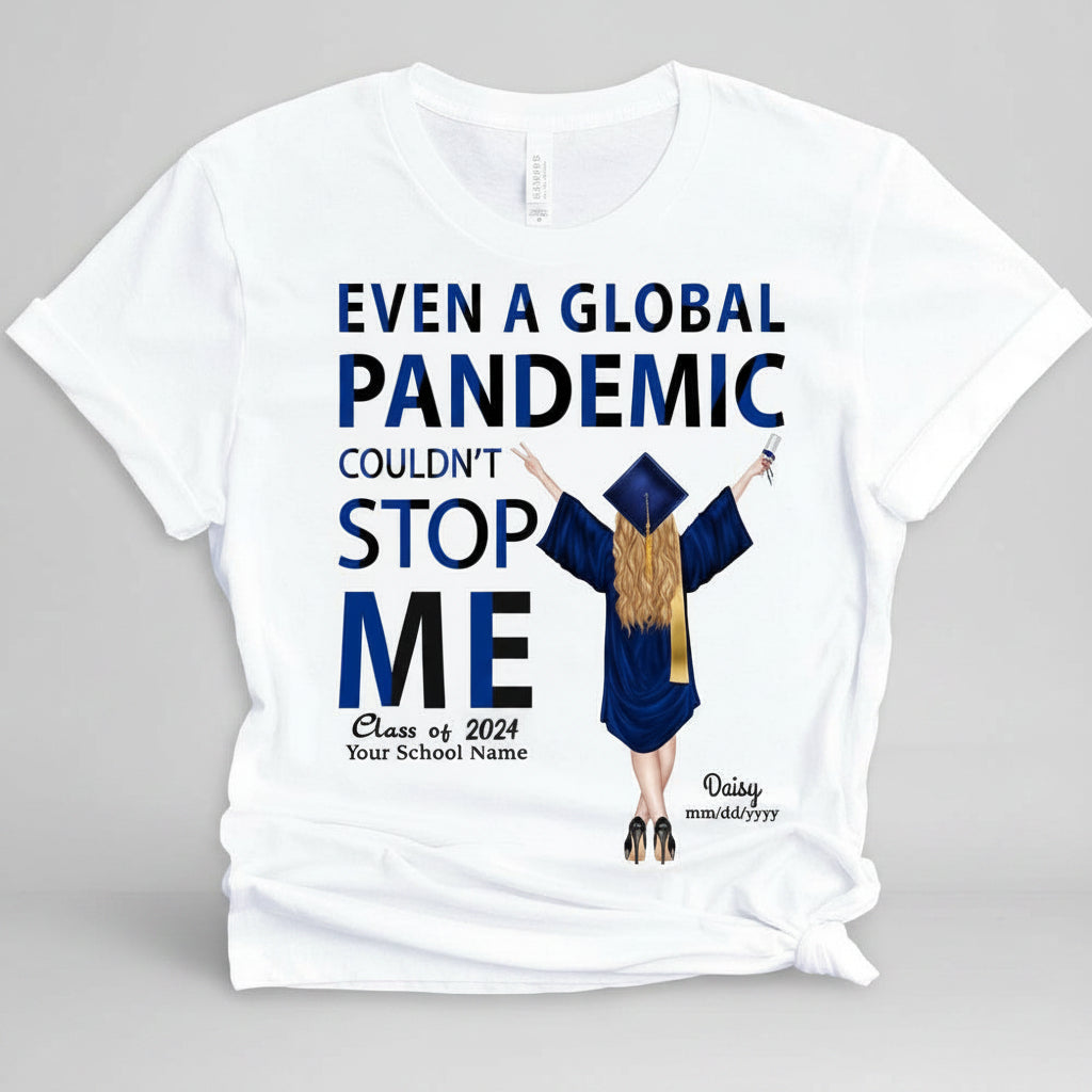 Global Pandemic Graduation T-shirt And Hoodie, Boy And Girl