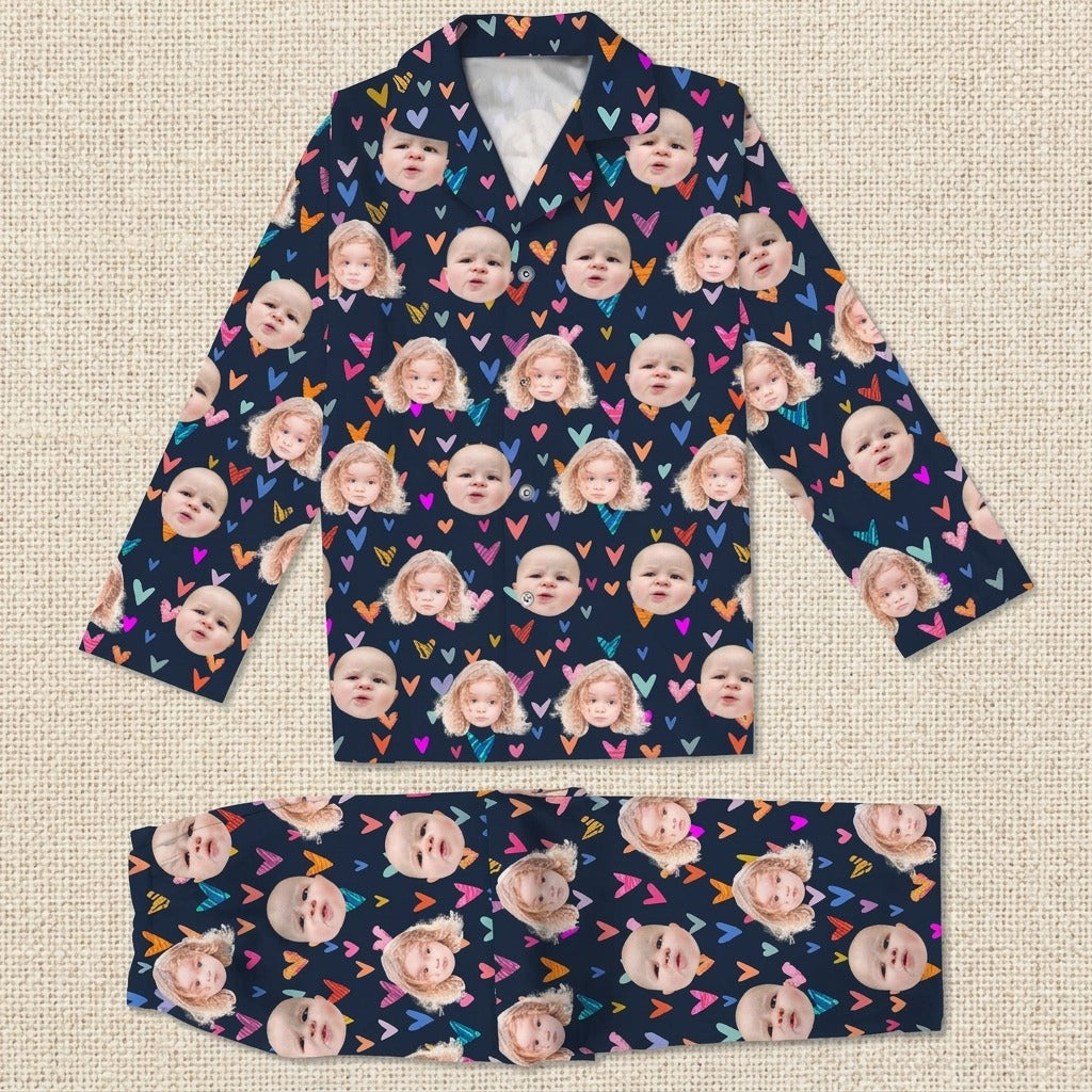 Custom Photo Portrait Face Pajamas