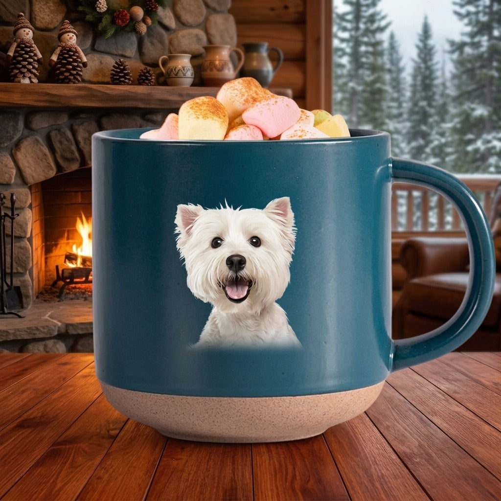 Custom Photo For Dog Lover Pottery Mug
