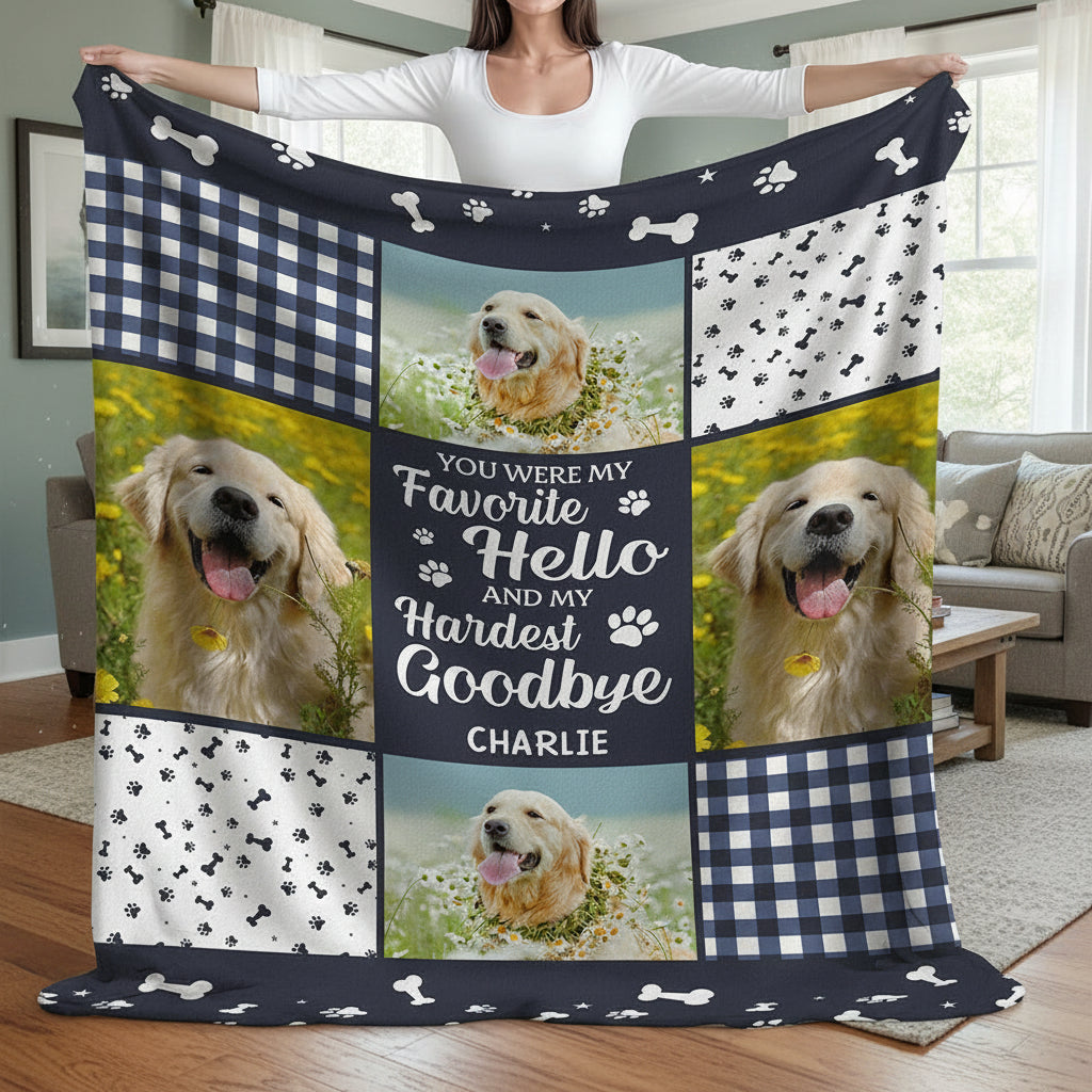 Custom Photo You Were My Favorite Hello And My Hardest Goodb