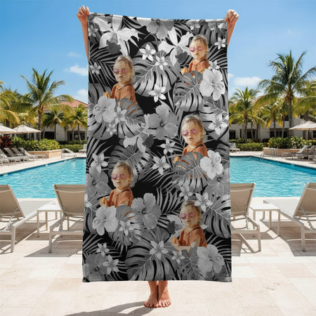 Custom Human Tropical Beach — Custom Gift 8NBZD