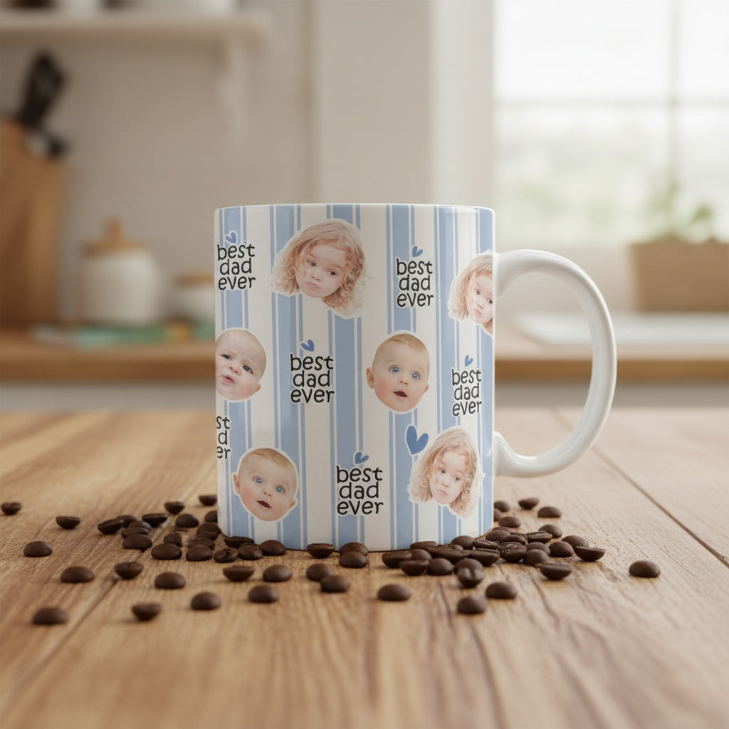 Custom Photo Coffee Mug For Dog Cat Lover
