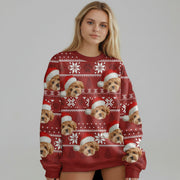 Custom Dog Photo May Your Christmas Be Furry And Bright Ugly