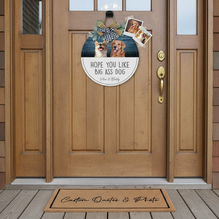 Custom Hope You Like Big Dog Wooden — Gift for Dog Lovers JDAUX
