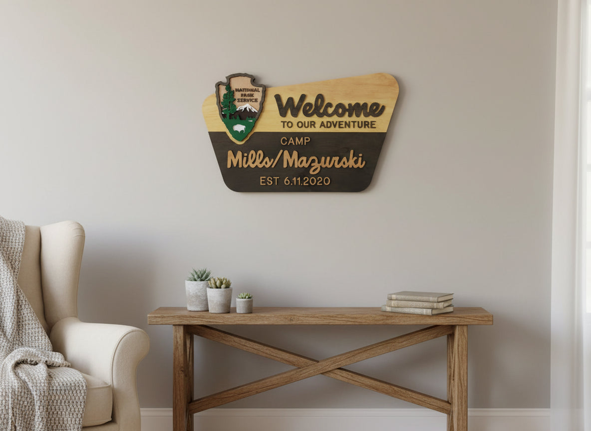 National Park Service Welcome Sign T368