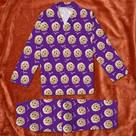 Custom Dog Cat Pajamas Add Name Pet Pajamas — Gift for Pet Lovers MZKGP