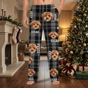 Custom Name Dog Cat Womens Pants Sweatpants — Gift for Pet Lovers WKDY8