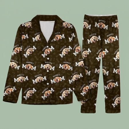 Custom Dog Dad Mom Pajama Set — Gift for Dad ATCRU