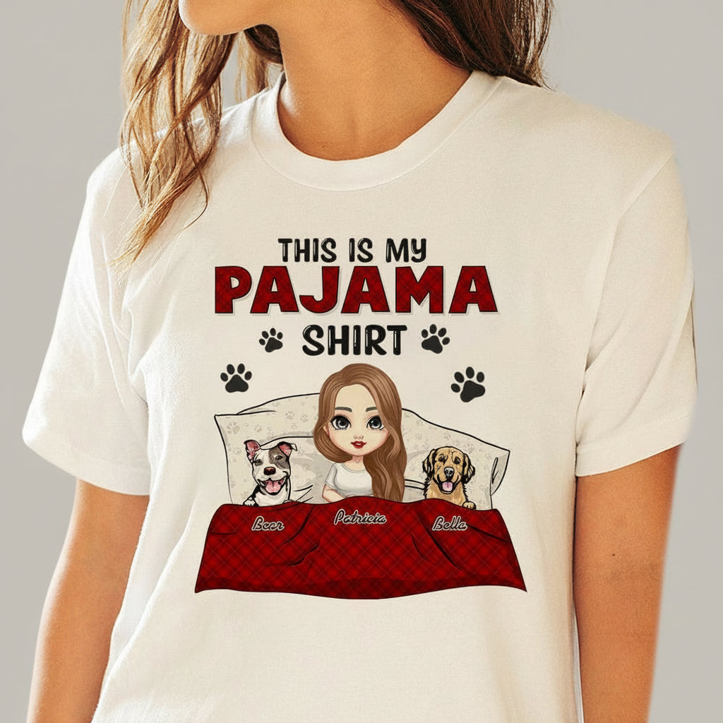This Is My Pajamas Dog Shirt Personalized Gift N304