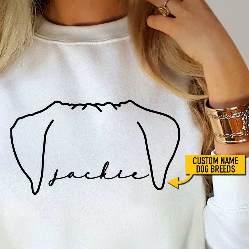 Custom Name Dog Lover Dog Shirt, T368 HN590