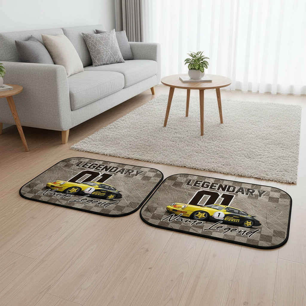 Nascar Legendary Car Mats, Upload Photo Car, HN590