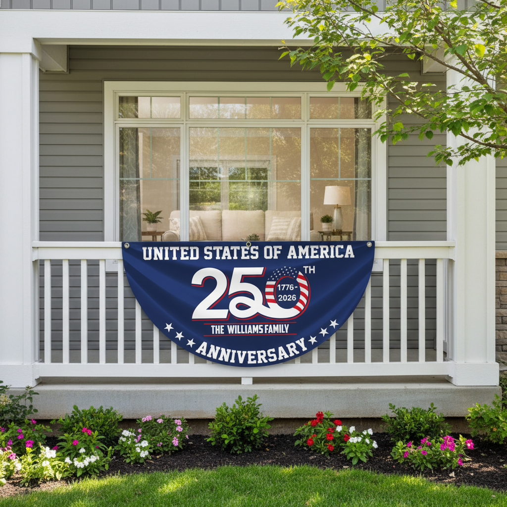 Patriotic 250th Anniversary 1776 2026 United States of Ameri