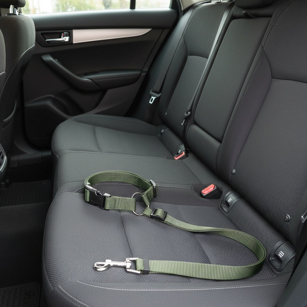 Pet Dog Car Seat Belt Harness Restraint Lead