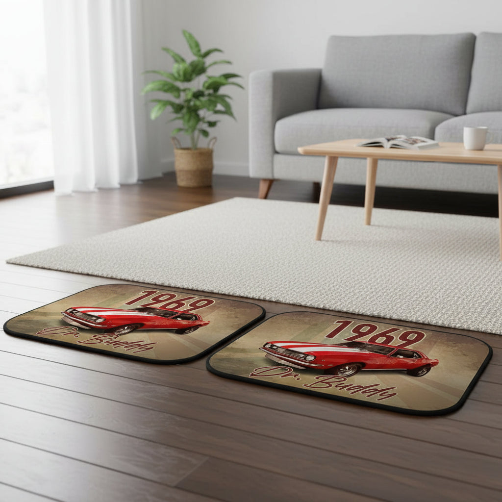 I May Be Old but I got To Drive All The Cool Car Car Mats, U