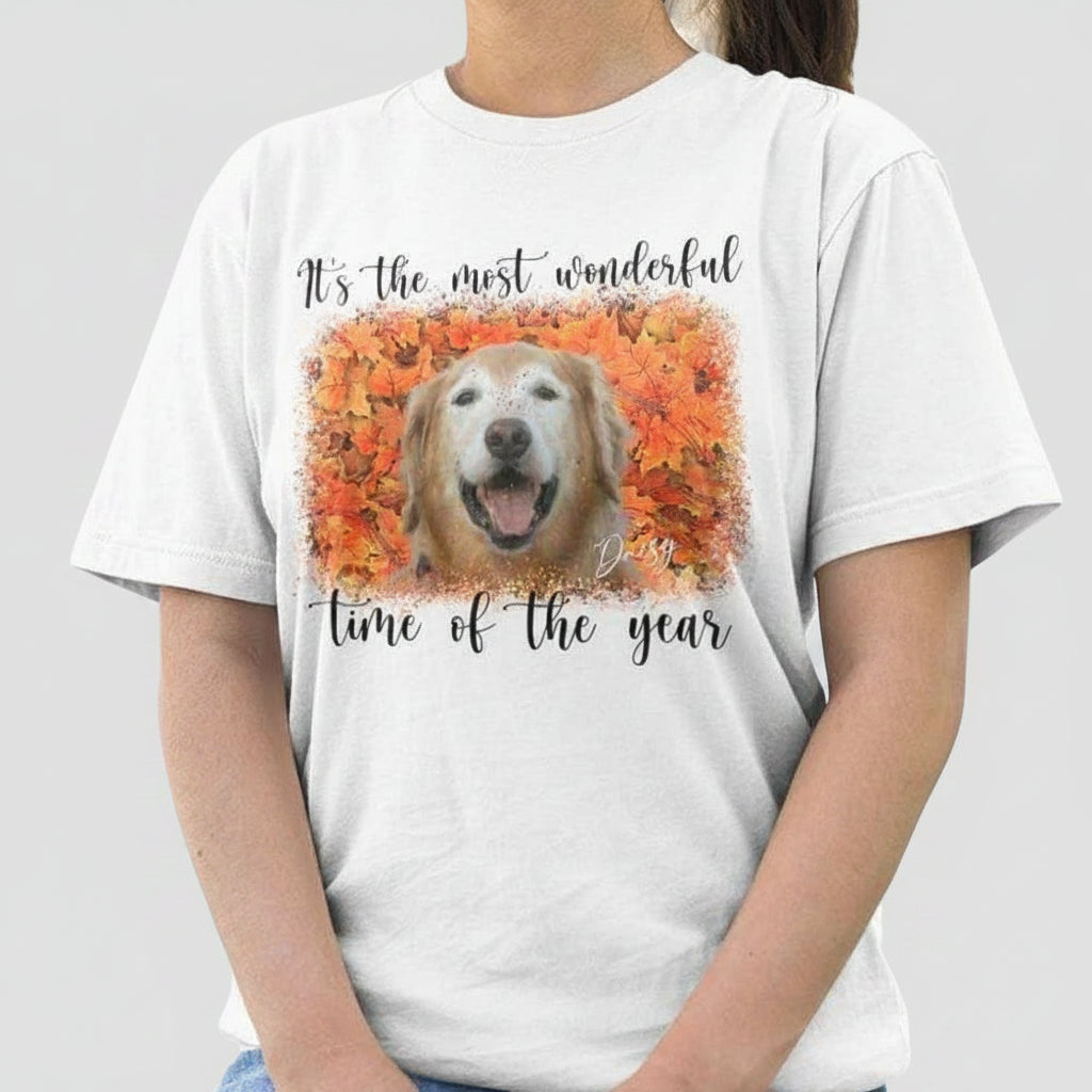 Fall Autumn Wonderful Time Dog Sweatshirt