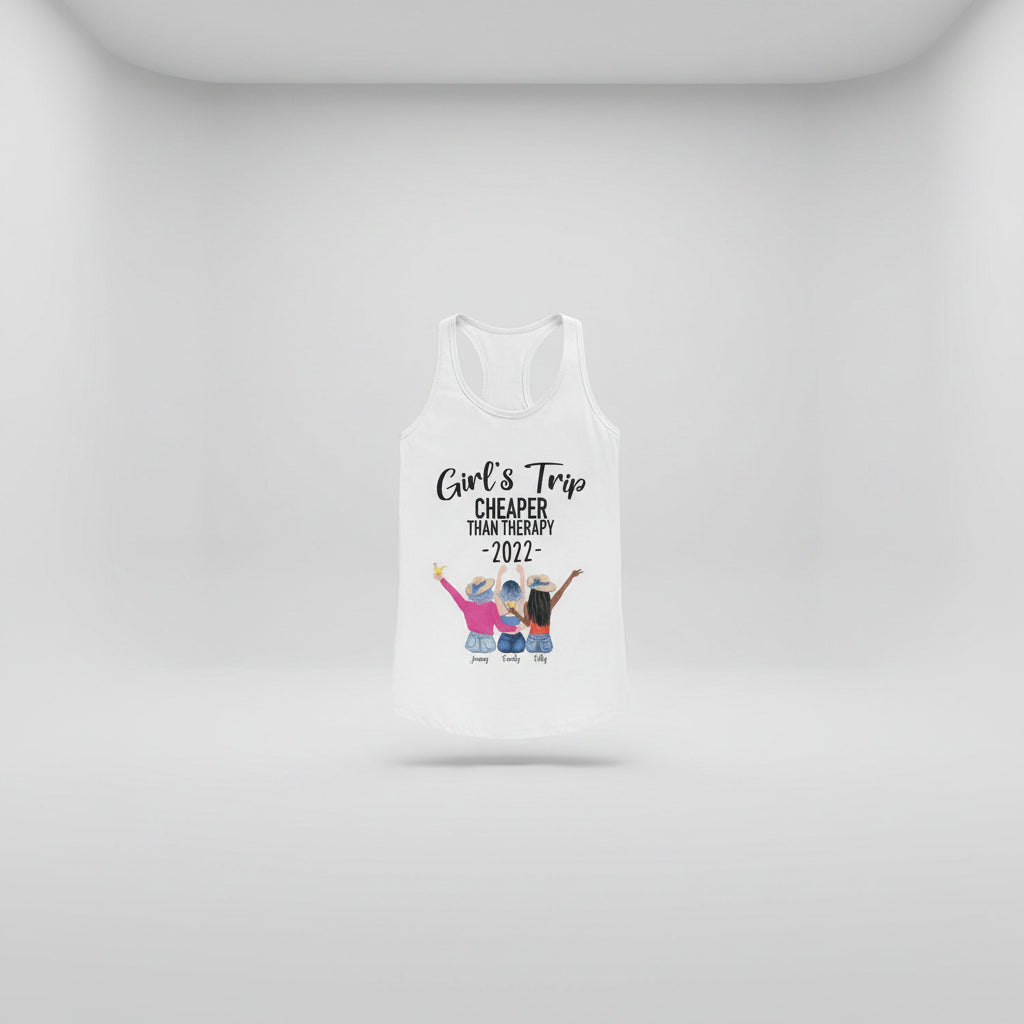 Girls Trip 2022 Than Therapy Best Friend Shirt