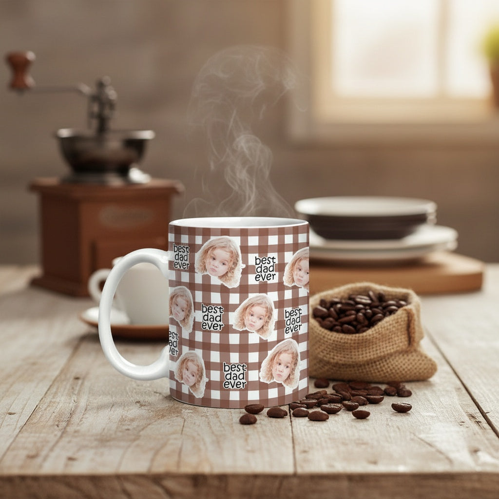 Custom Photo Coffee Mug For Dog Cat Lover