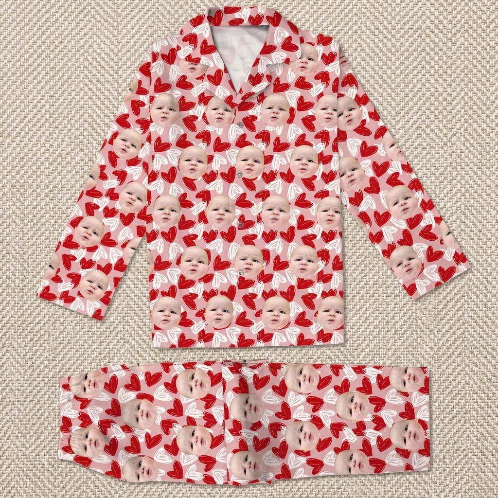 Custom Photo Portrait Face Pajamas