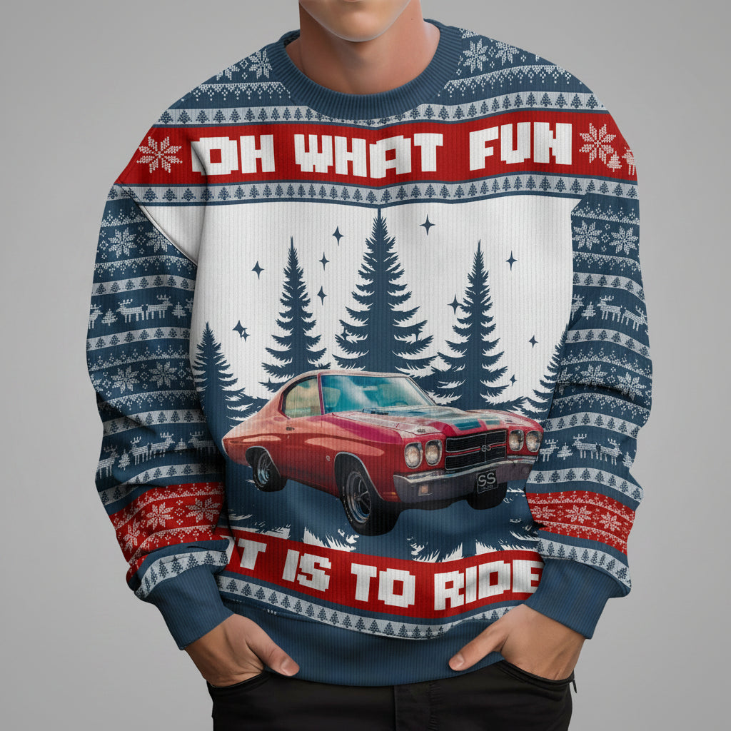 Custom Car Photo Oh What Fun It Is To Ride For Men, Car Love