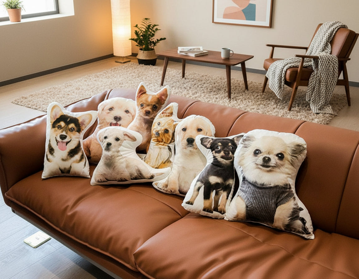 Custom Human Face Photo Pillow, 3D Custom Shaped Pillow K228