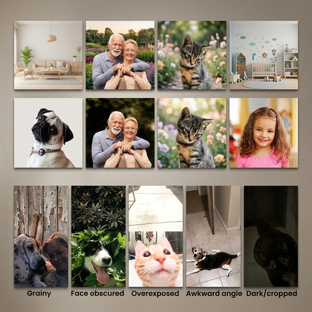 Custom Children Photo For Dad And Mom Pajamas