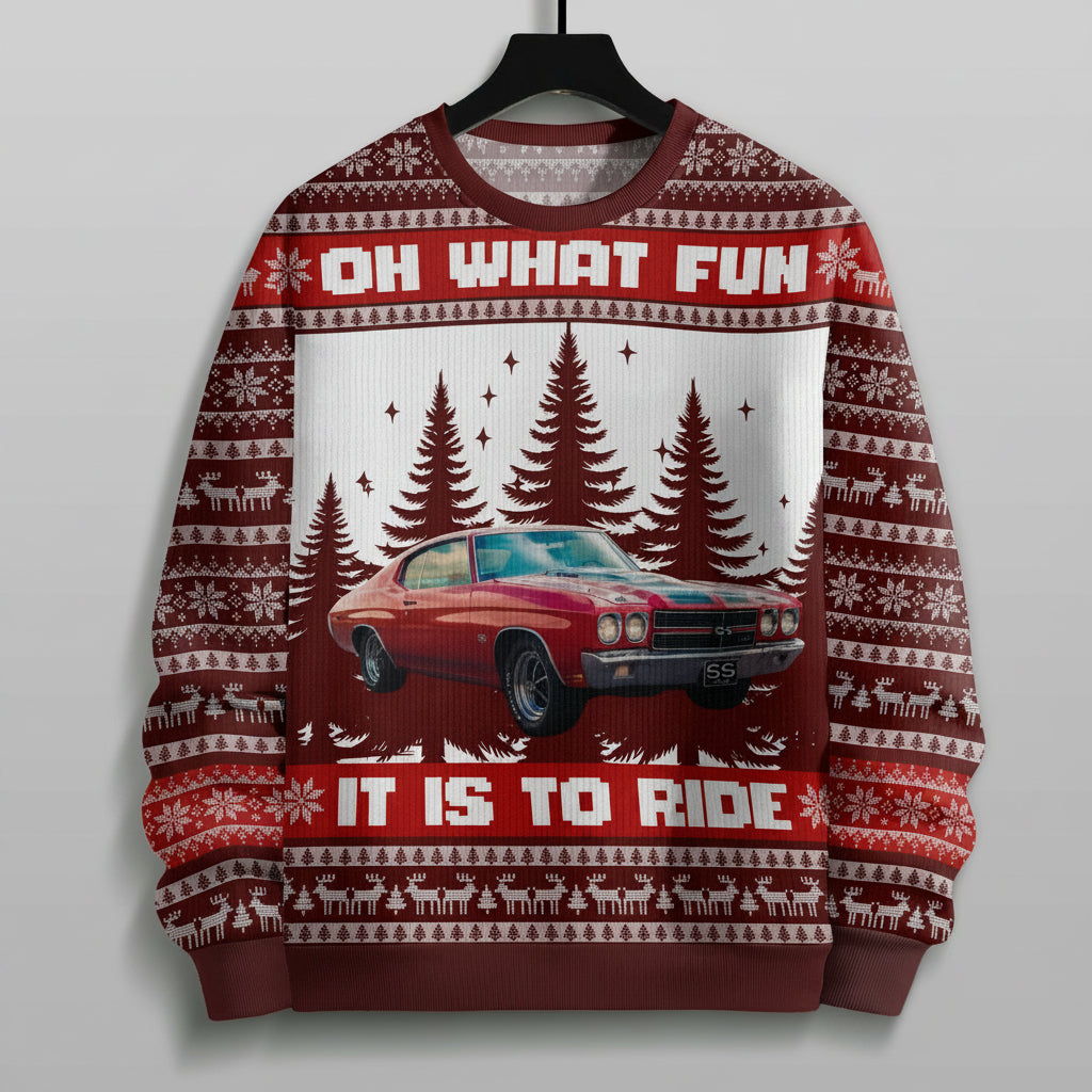 Custom Car Photo Oh What Fun It Is To Ride For Men, Car Love