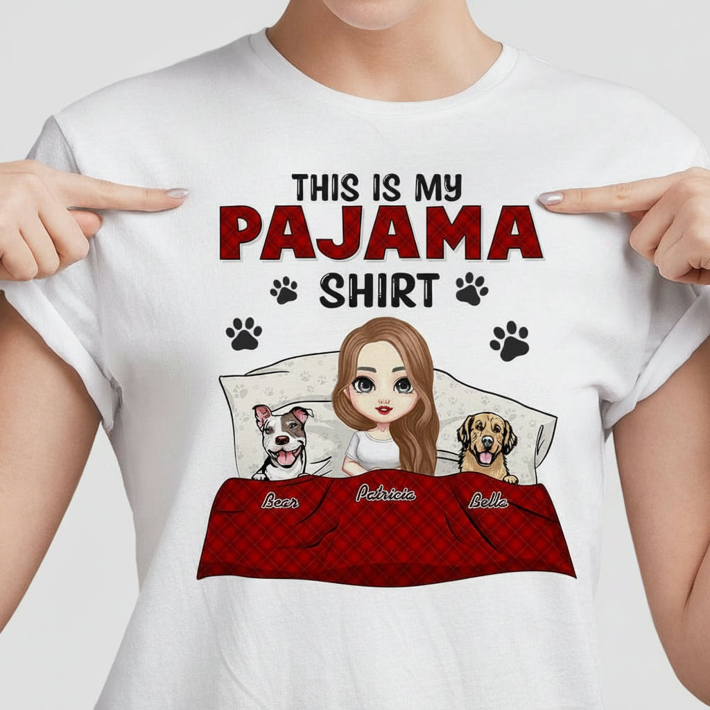 This Is My Pajamas Dog Shirt Personalized Gift N304