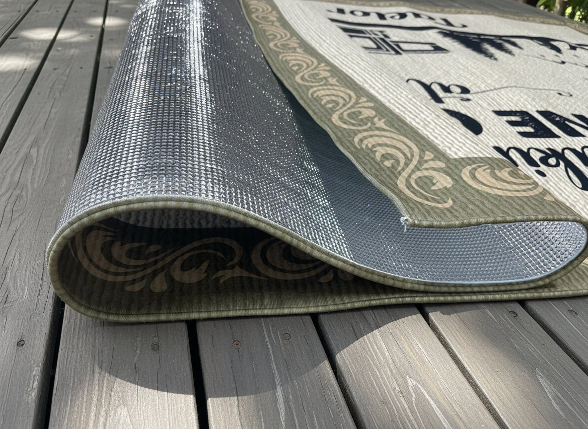 Camping Patio Rug, Patio Mat HN590