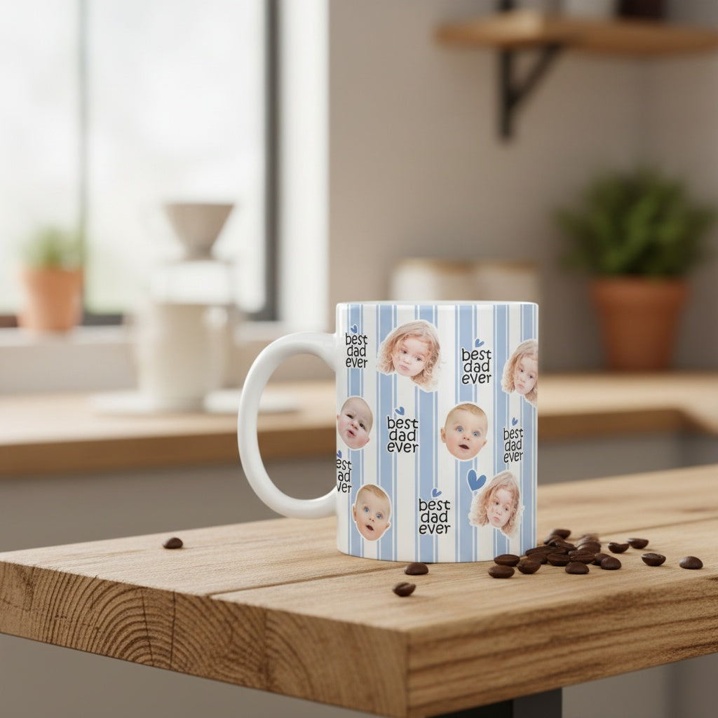Custom Photo Coffee Mug For Dog Cat Lover