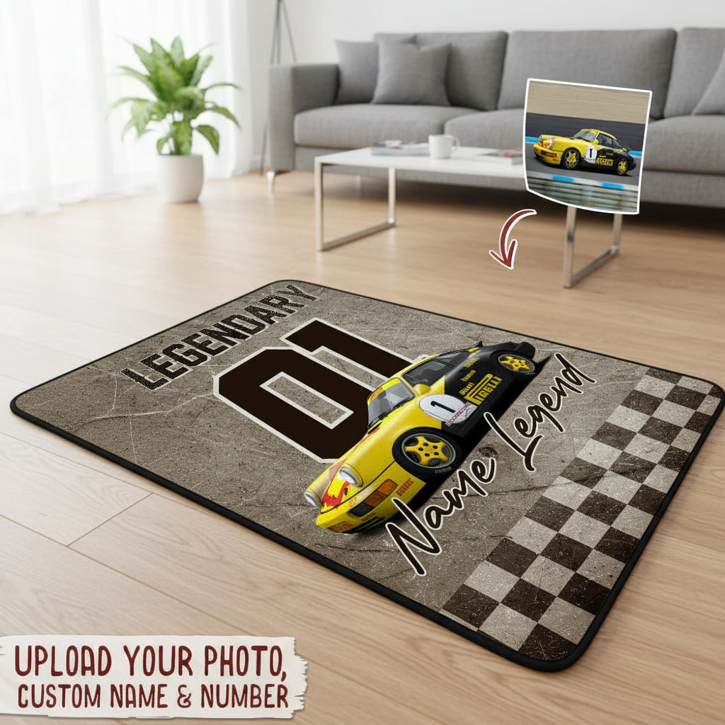 Nascar Legendary Car Mats, Upload Photo Car, HN590