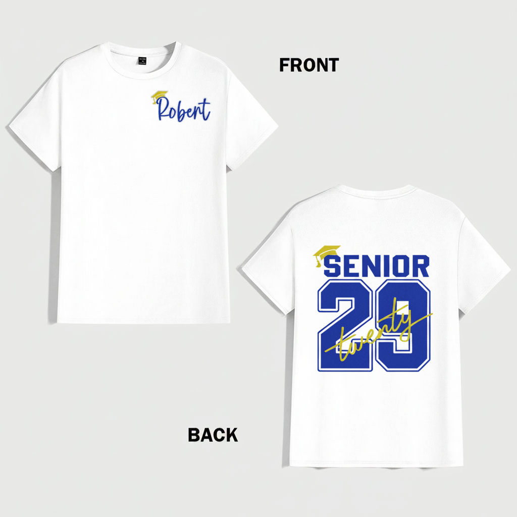 Custom Name And Senior Graduation's Day 2025 Sweatshirt