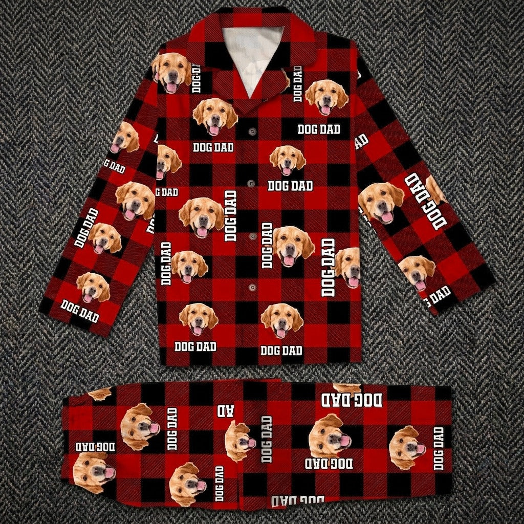 Custom Photo Name Dog Cat Men And Women's Pants