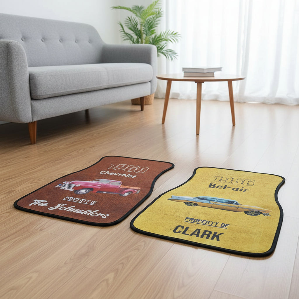 Custom Photo Property Of You Car Mats DA199