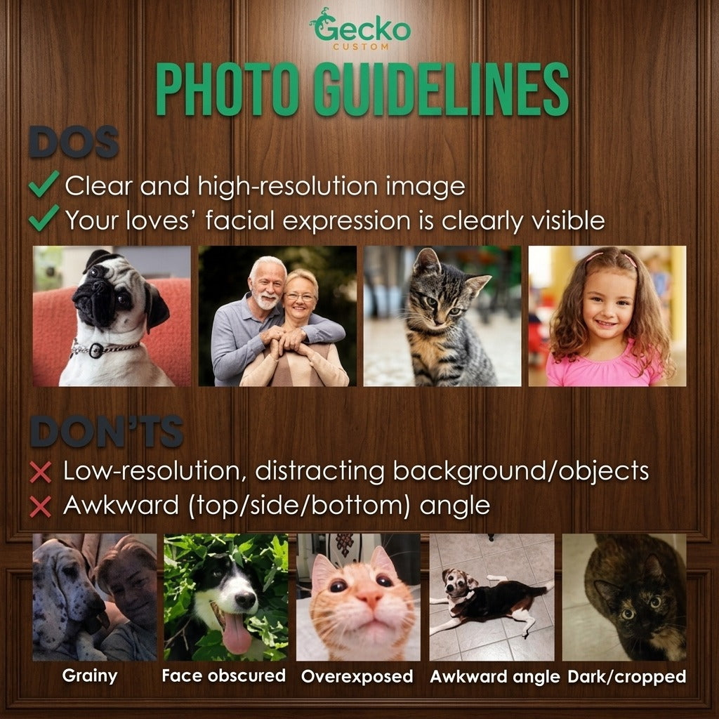 Custom Photo Dog Cat And Face Pajamas